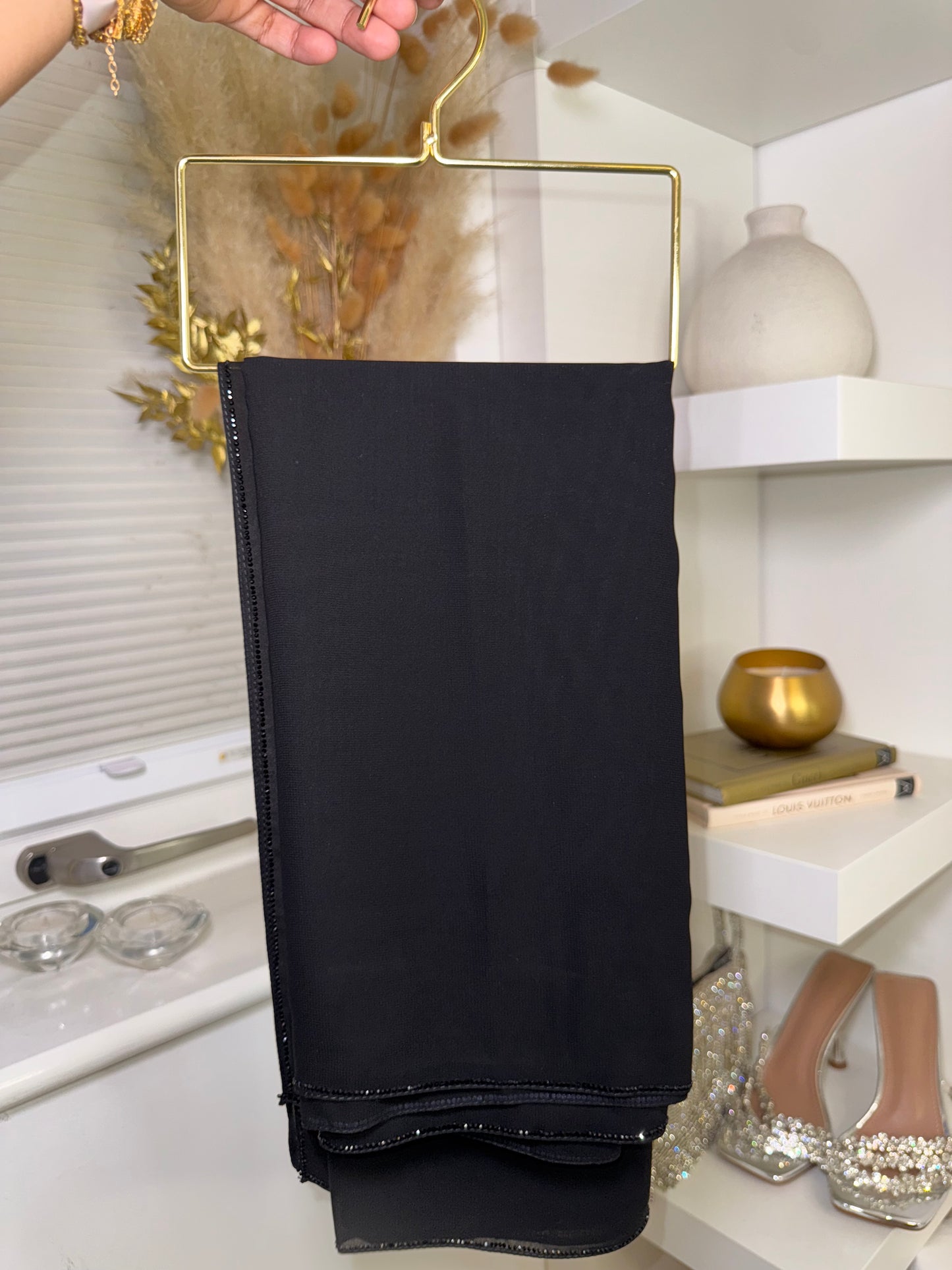 Diamante border hijab