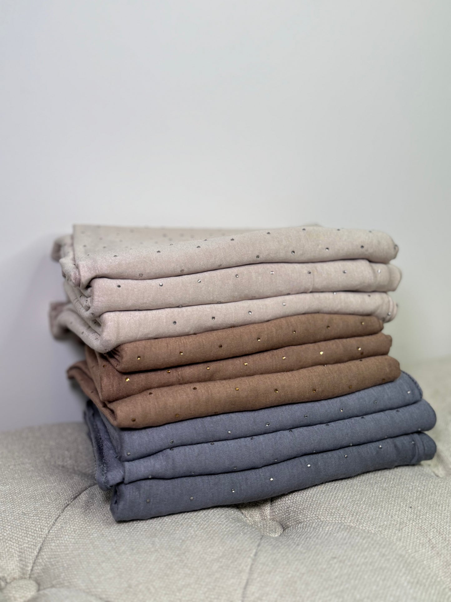Diamanté jersey hijabs