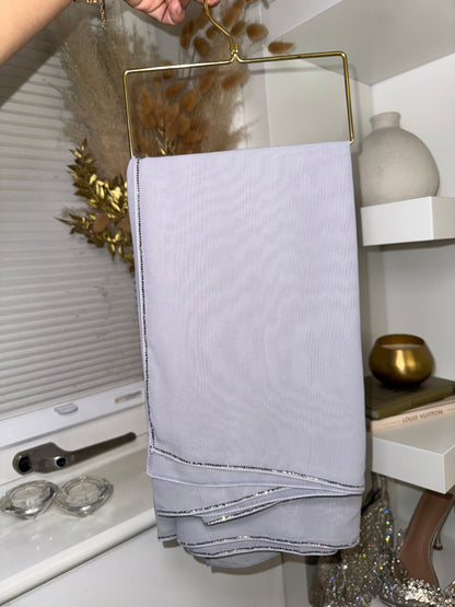 Diamante border hijab